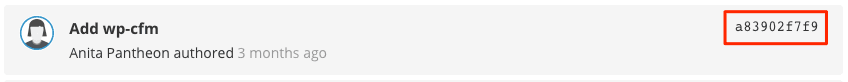 commit ID