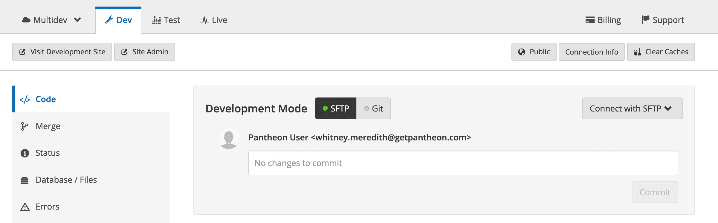 Development Modes