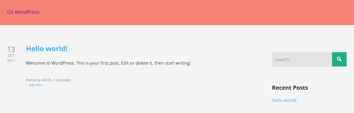 Site with New CSS changes