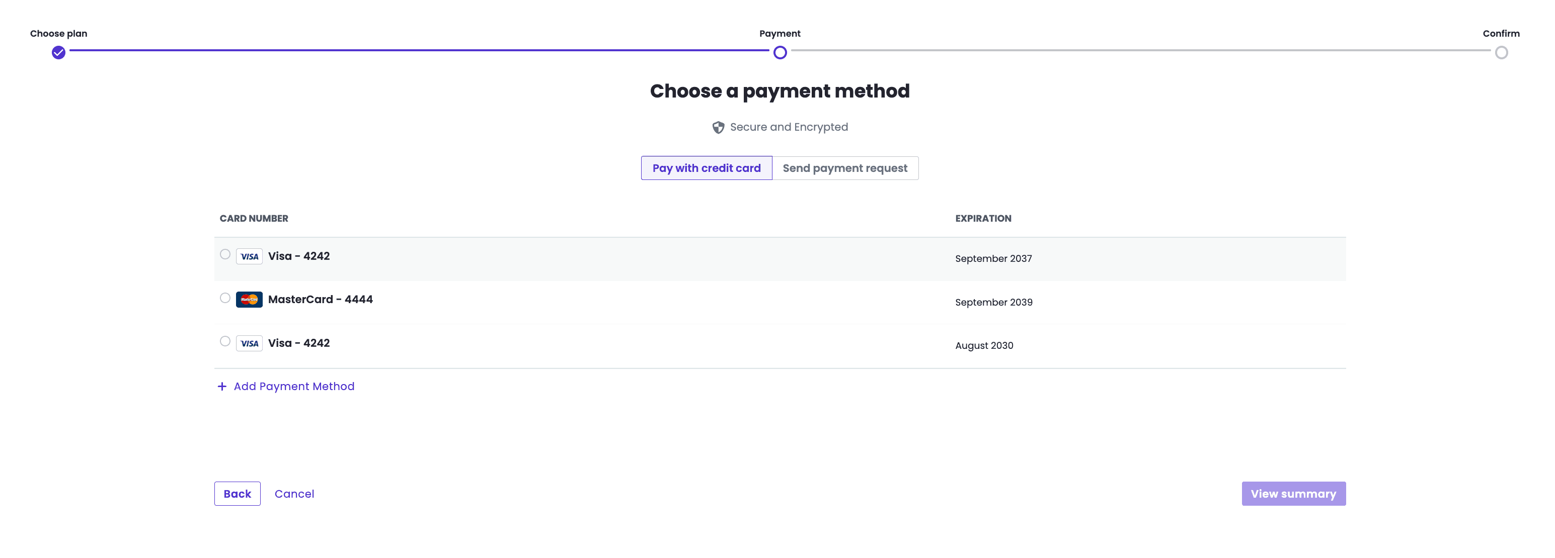 Select Add New Card