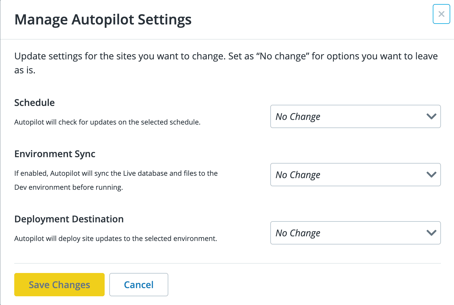 Autopilot Overview page shows the Activate Autopilot button