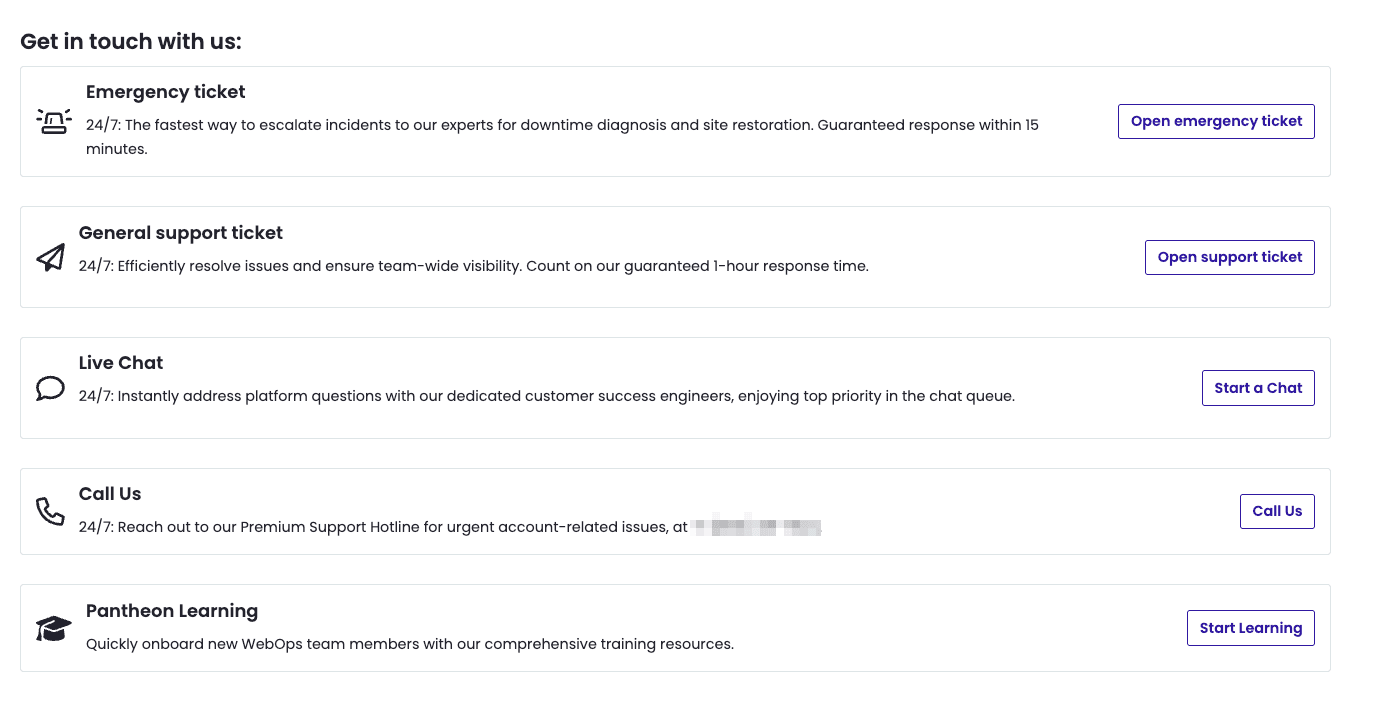 Show diamond support features in the workspace dashboard