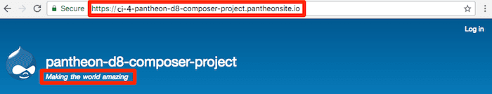Site initial login