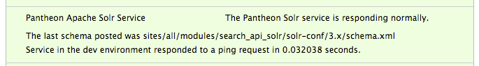 Solr reports