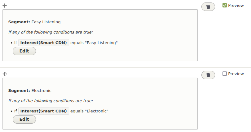 Smart Content Preview
