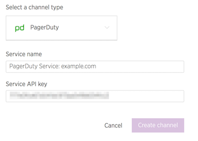 New Relic notification channel