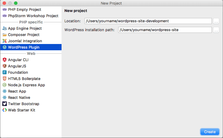 Configuring wp-cli path for PhpStorm