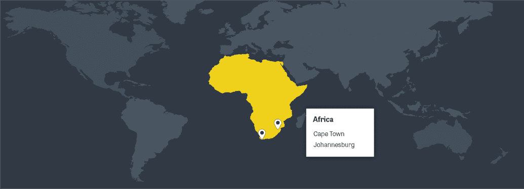 Africa CDN Map