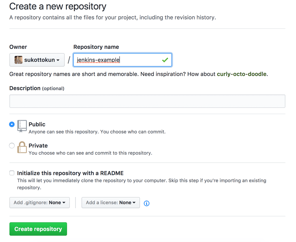New empty repository