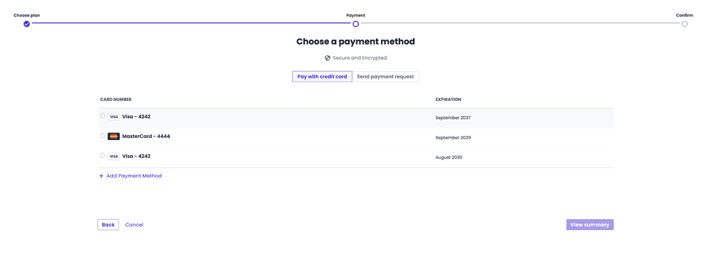 Select Add New Card