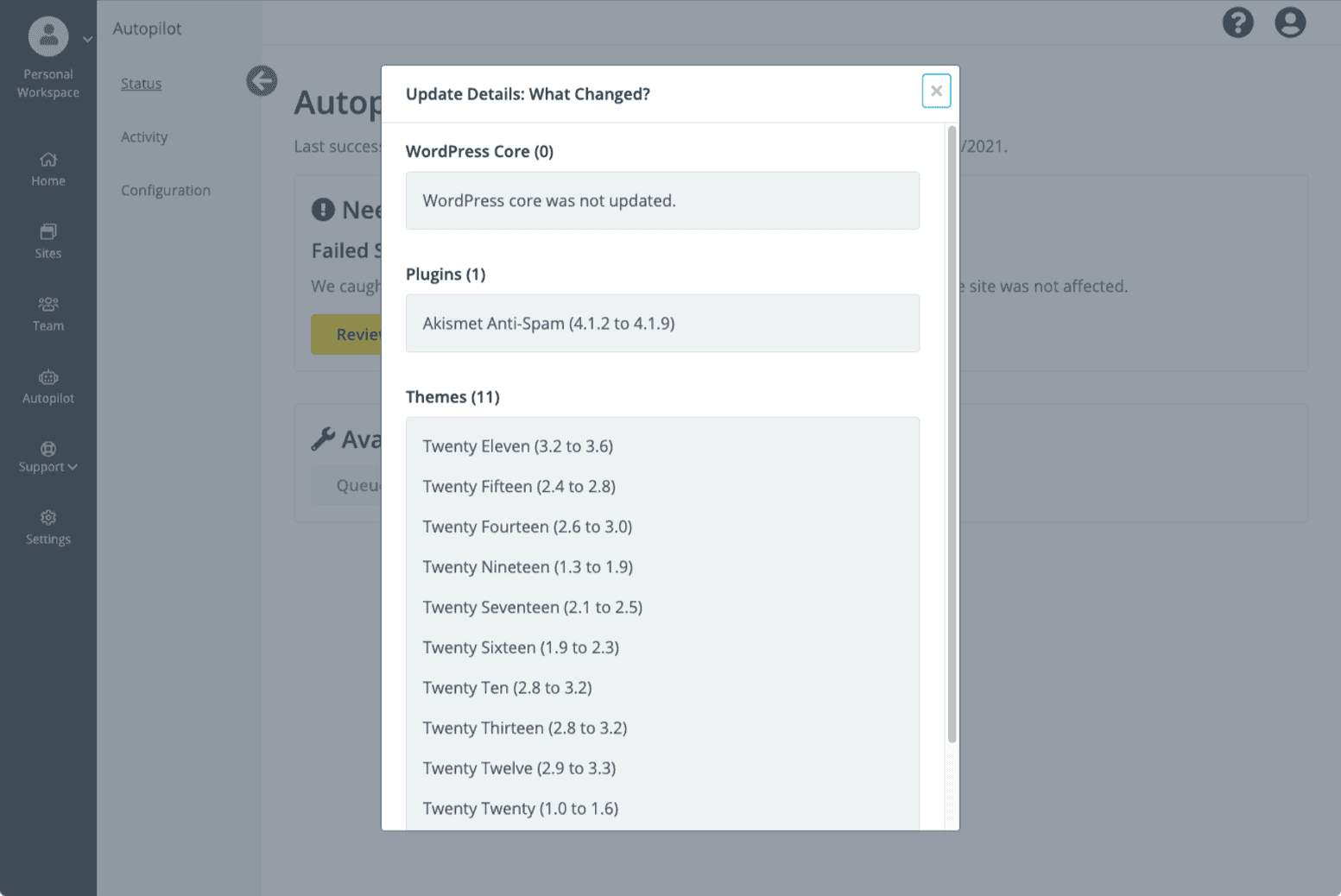 Tests and Results Pantheon Autopilot Pantheon Docs